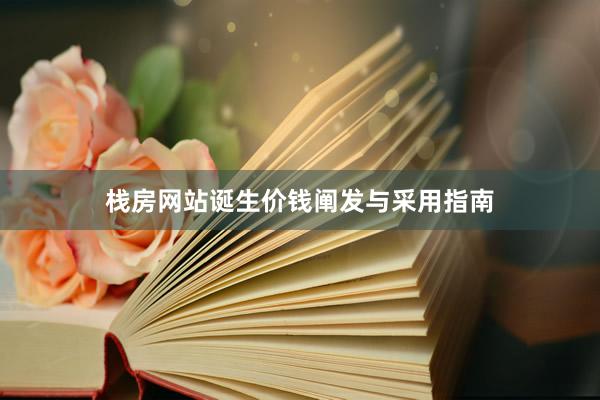 栈房网站诞生价钱阐发与采用指南