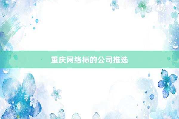 重庆网络标的公司推选