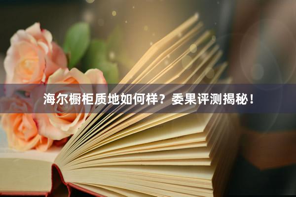 海尔橱柜质地如何样？委果评测揭秘！